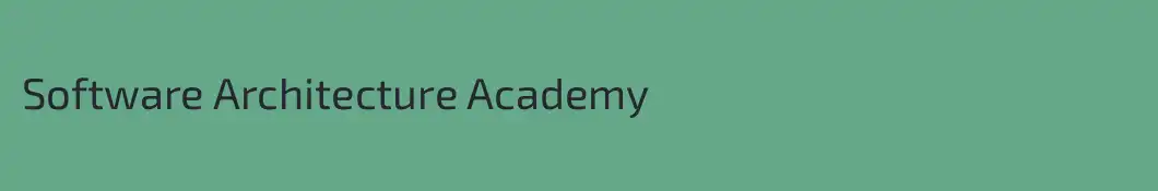 Software Architecture Academy